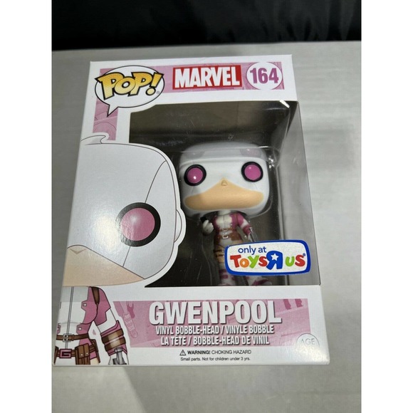Funko Pop Marvel #164 Gwenpool Toys R Us Exclusive NEW - Picture 1 of 6